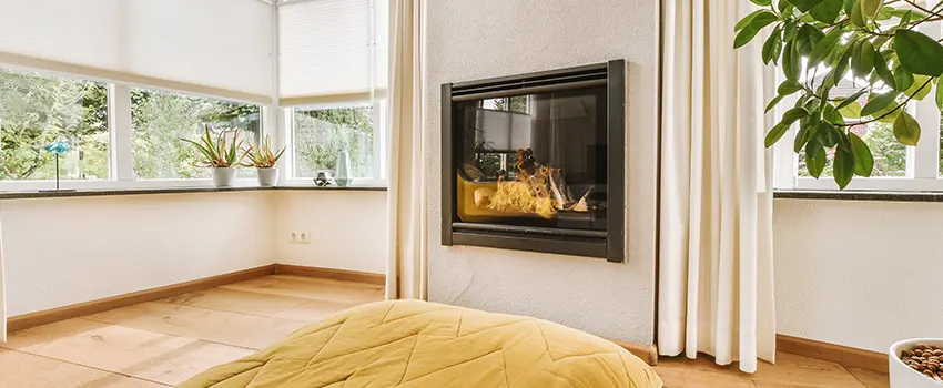 Residential Fireplace Ceramic Glass Installation in Cocoa, FL