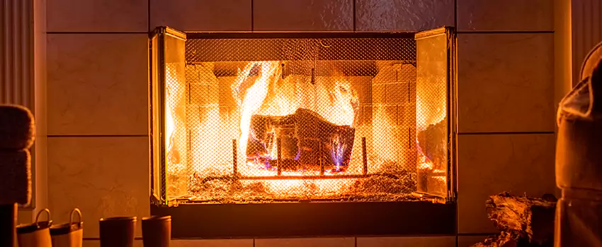 Mendota Hearth Landscape Fireplace Installation in Cocoa, Florida