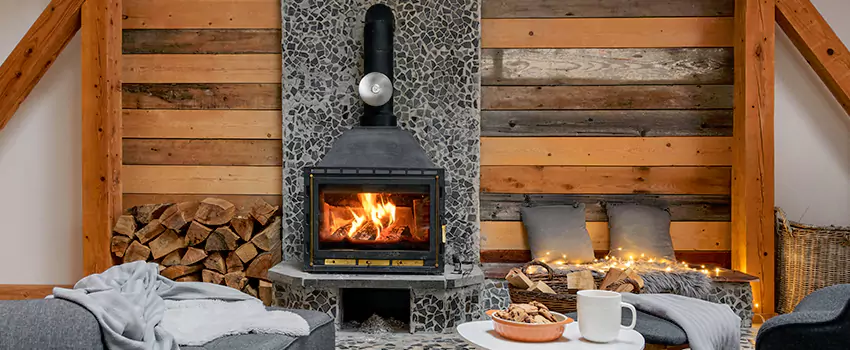 Thelin Hearth Products Direct Vent Gas Stove Fireplace Inspection in Cocoa, Florida